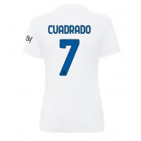 Inter Milan Juan Cuadrado #7 Udebanetrøje Dame 2023-24 Kortærmet